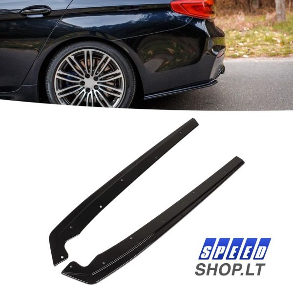 BMW 5 (G30-G31) M Sport galinio bamperio spliteriai